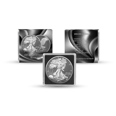 American Eagle, hõbedast sõrmus - 1 Oz - hõbedast kollektsioonimünt