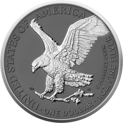 American Eagle, hõbedast sõrmus - 1 Oz - hõbedast kollektsioonimünt