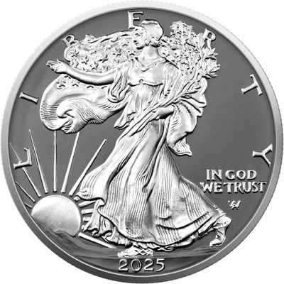 American Eagle, hõbedast sõrmus - 1 Oz - hõbedast kollektsioonimünt