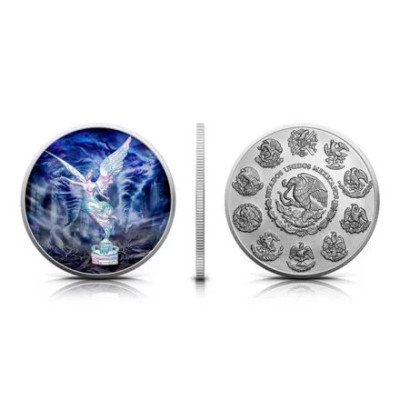 Mehhiko Libertad - Looduse jõud - Õhk - 1 Oz - hõbedast meenemünt