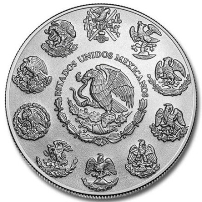 Mehhiko Libertad - Looduse jõud - Õhk - 1 Oz - hõbedast meenemünt
