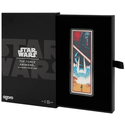 Star Wars: The Force Awakens - 3 oz hõbedast kollektsioonimünt