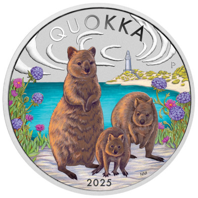 Austraalia Quokka (2025) - 1 Oz - hõbedast kollektsioonimünt