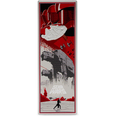 Star Wars: The Last Jedi (2025) - 3 Oz - hõbedast kollektsioonimünt