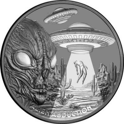 Tulnukate röövimine (2025) - 1 oz - hõbedast kollektsioonimünt