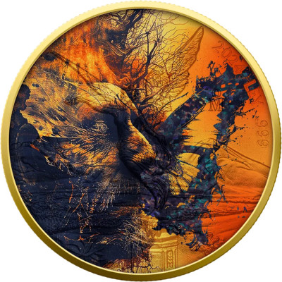 Mehhiko Libertad - Liblikate efekt (2024) - 1 oz - hõbedast meenemünt