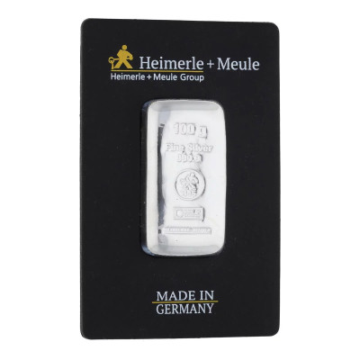 Heimerle + Meule - 100g - hõbeda investeerimisplokid
