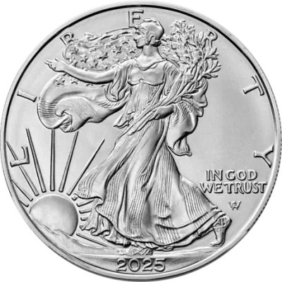 American Eagle (2025) - 1 Oz - investeerimishinnaga hõbemünt