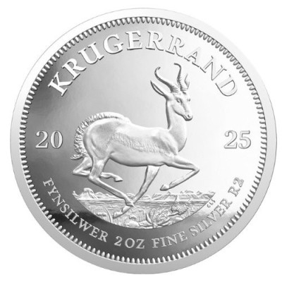 Krügerrand (2025) - 2 Oz - hõbedast proof kollektsioonimünt