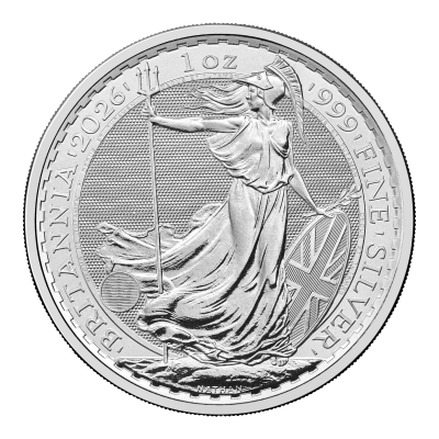 Britannia (2026) - 1 Oz - Hõbedast investeerimismünt