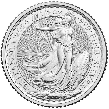 Britannia (2026) - 1/4 Oz - Silver Investment Coin