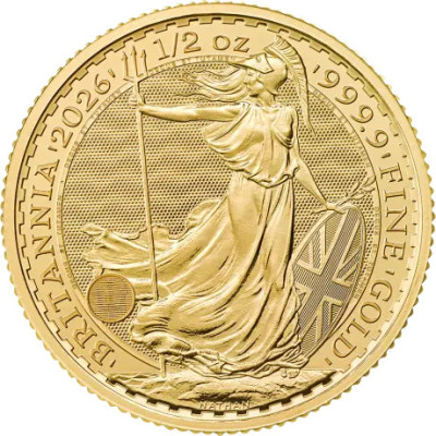Britannia (2026) - 1/2 Oz - kuldmünt
