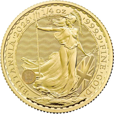 Britannia (2026) - 1/4 Oz - kuldmünt