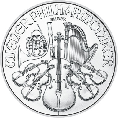 Wiener Philharmoniker (2026) - 1 Oz - hõbedast investeerimismünt