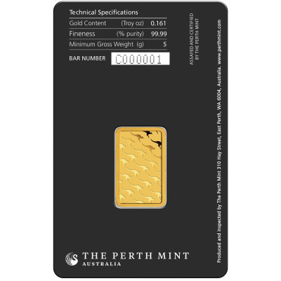 Perth Mint - Kangaroo -5g- investeerimiskulla valuplokk