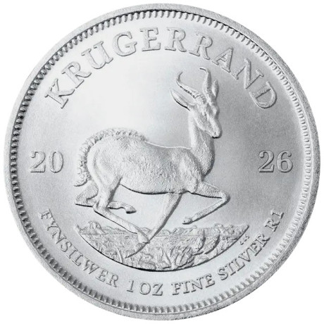 Krügerrand (2026) - 1 Oz - hõbedast investeerimismünt
