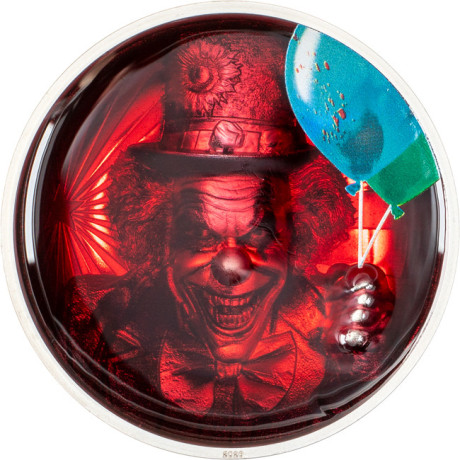 Coulrophobia (2026) - 2 oz hõbedast meenemünt (Proof)