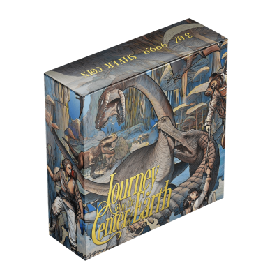 Teekond Maa keskmesse (2026) - 3 oz - hõbedast meenemünt (proof)