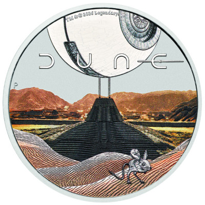Dune (2026) - 1 Oz - hõbedast kollektsioonimünt