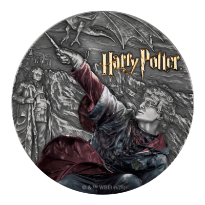 Harry Potteri ja tulekahju pokaal - 2 oz hõbedast kollektsioonimünt