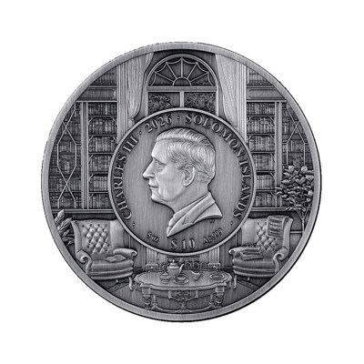 Agatha Christie (2026) - 5 oz hõbedast kollektsioonimünt mõistatusmüntidega