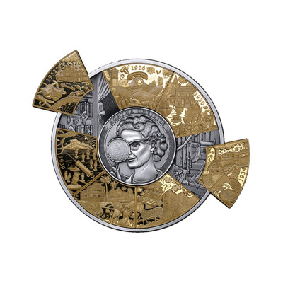 Agatha Christie (2026) - 5 oz hõbedast kollektsioonimünt mõistatusmüntidega