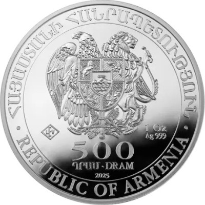 Noa Ark (2026) - 1 Oz - investeerimishinnaga hõbemünt