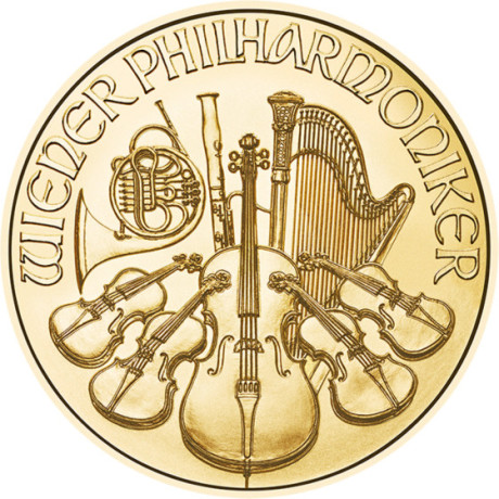 Wiener Philharmoniker (EUR older issues) - 1 Oz - Gold Investment Coin