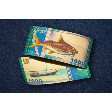 Tanzanian 1000 Shilling Lake Tanganyika Catfish