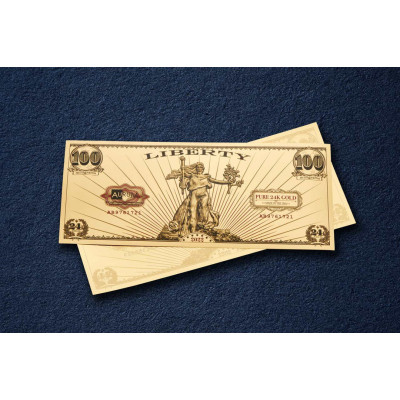 St. Gaudens' Liberty - 24k kuldne arve - mis tahes aasta