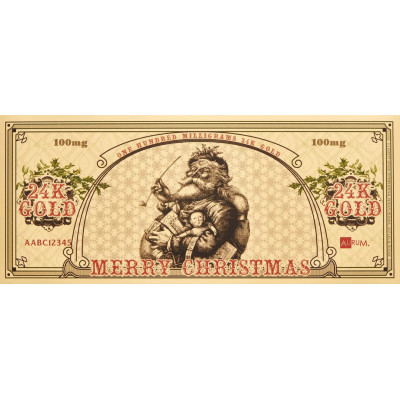 Santa Bucks Aurum - 24k kuldne arve