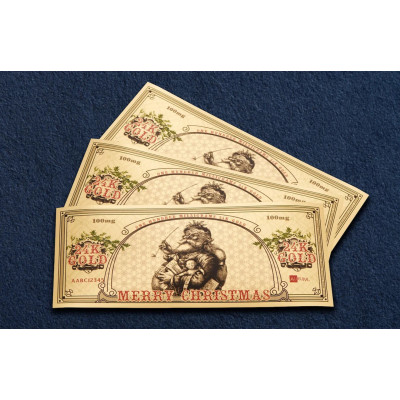 Santa Bucks Aurum - 24k kuldne arve