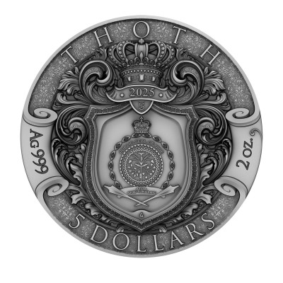 Thoth - 2 Oz - hõbedast kollektsioonimünt
