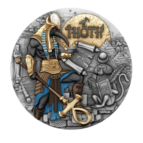 Thoth - 2 Oz - hõbedast kollektsioonimünt