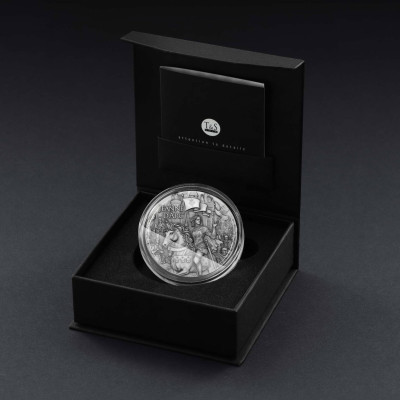 Jeanne d'Arc - 2 Oz - hõbedast kollektsioonimünt