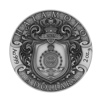 Hatamoto - 2 Oz - hõbedast kollektsioonimünt