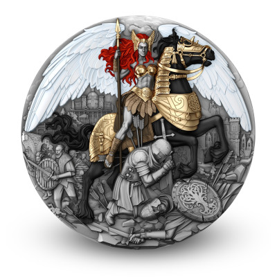 Valküüria - 2 Oz - hõbedast kollektsioonimünt