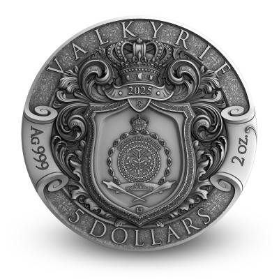Valküüria - 2 Oz - hõbedast kollektsioonimünt