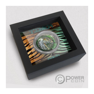 Tiger Other Life - 3 Oz - hõbedast kollektsioonimünt