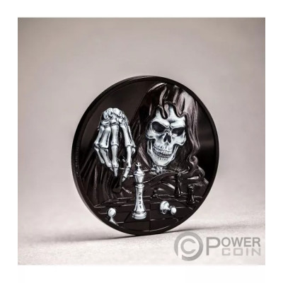 Dark Checkmate (2021) - 3 oz hõbedast meenemünt (Proof)