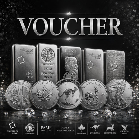 Gift voucher for a 3% discount on the purchase of investment silver