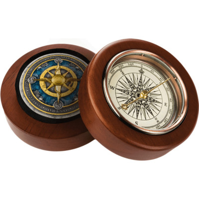 Compass Rose (2026) – 2 untsi – hõbedane kollektsioonimünt