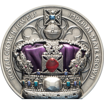 Imperial State Crown (2026) – 2 untsi – hõbedane proof-kvaliteediga kollektsioonimünt