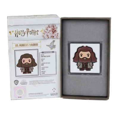 Rubeus Hagrid (2020) – Chibi 1 OZ – hõbedane kollektsioonimünt